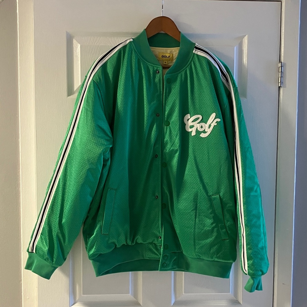 Tyler the Creator Golf Wang green bomber / varsity jacket